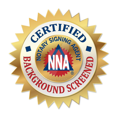 NNA Certified Background Screened Notary Signing Agent
